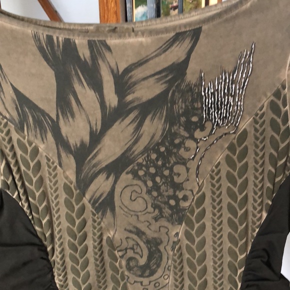 ANVRDIE Angels Never Die Ruched Beaded Dress - Picture 9 of 10